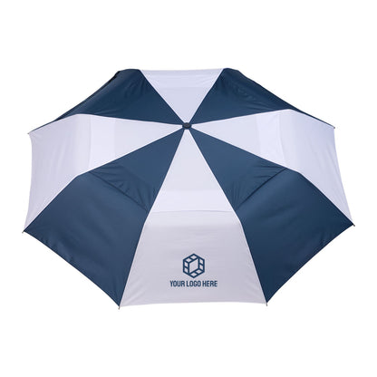 42" Recycled Folding Auto Open Umbrella