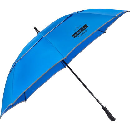 62" RPET Golf Umbrella w/ Reflective Trim