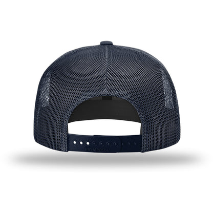 Richardson® Wool Blend Flat Bill Trucker Cap