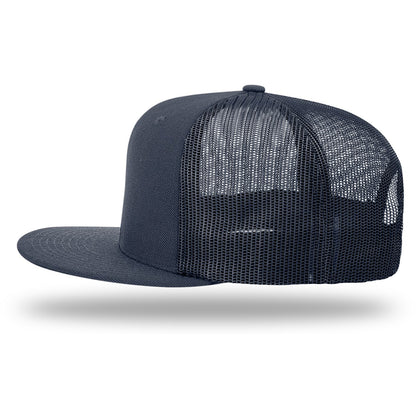 Richardson® Wool Blend Flat Bill Trucker Cap