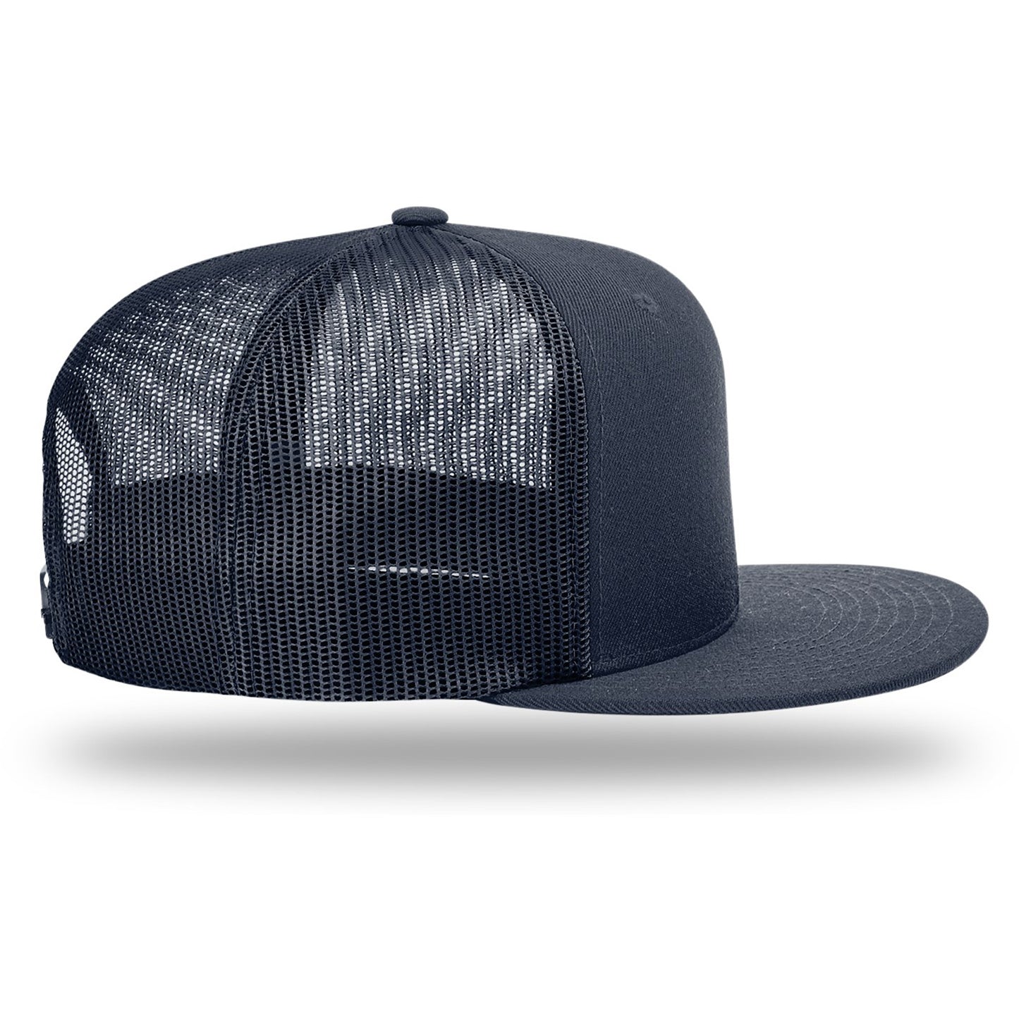 Richardson® Wool Blend Flat Bill Trucker Cap
