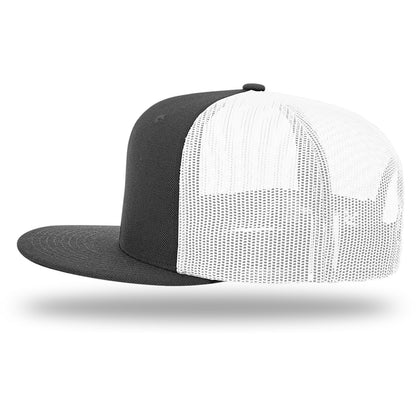Richardson® Wool Blend Flat Bill Trucker Cap