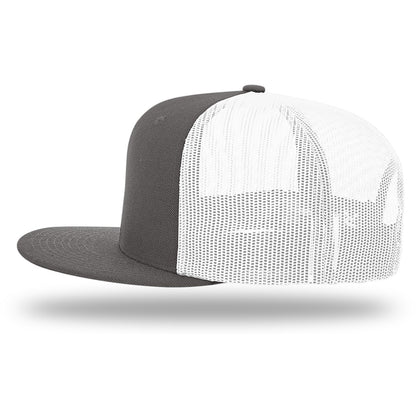 Richardson® Wool Blend Flat Bill Trucker Cap