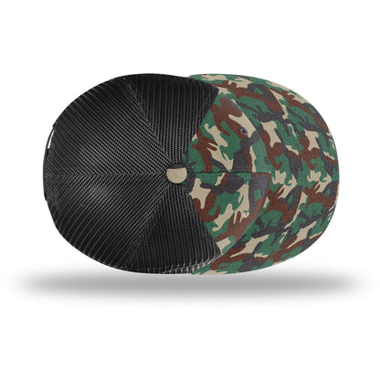 Richardson® Wool Blend Flat Bill Trucker Cap