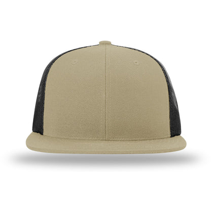 Richardson® Wool Blend Flat Bill Trucker Cap