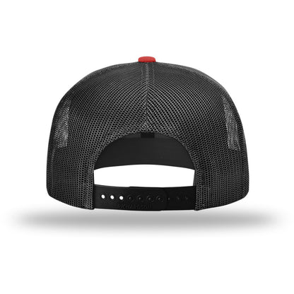 Richardson® Wool Blend Flat Bill Trucker Cap