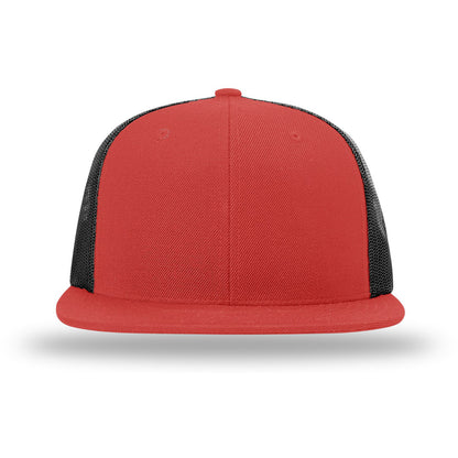 Richardson® Wool Blend Flat Bill Trucker Cap