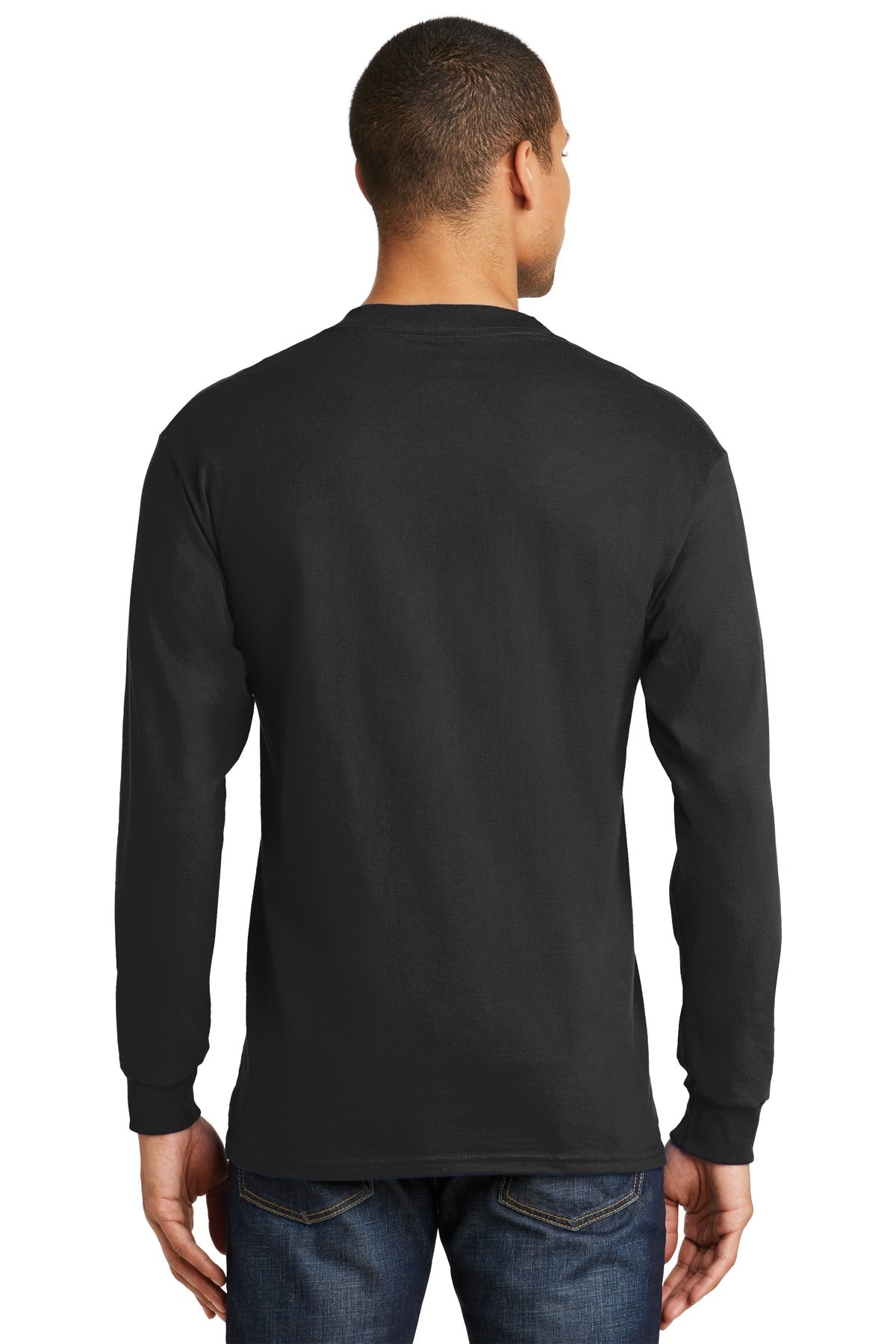 Hanes® Beefy-T® - 100% Cotton Long Sleeve T-Shirt