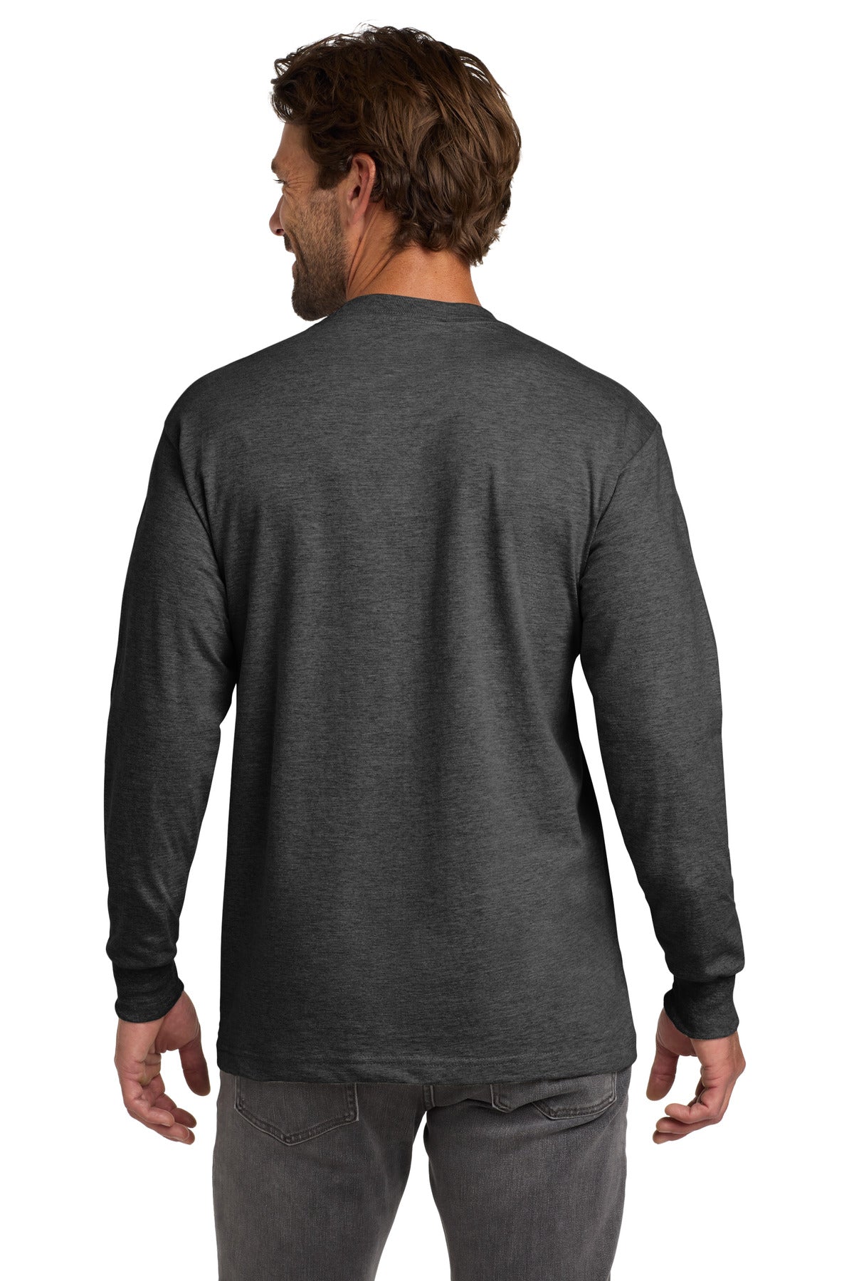 Hanes® Beefy-T® - 100% Cotton Long Sleeve T-Shirt