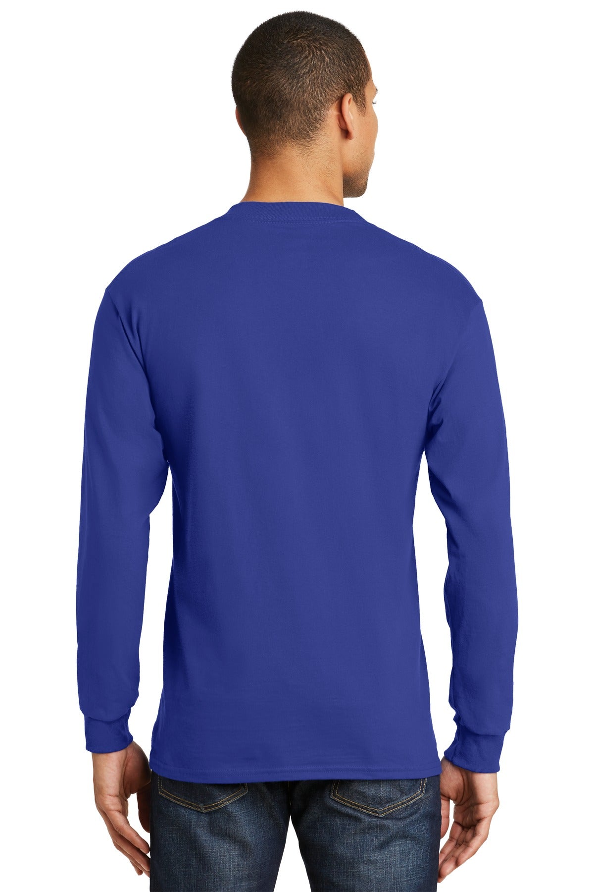 Hanes® Beefy-T® - 100% Cotton Long Sleeve T-Shirt