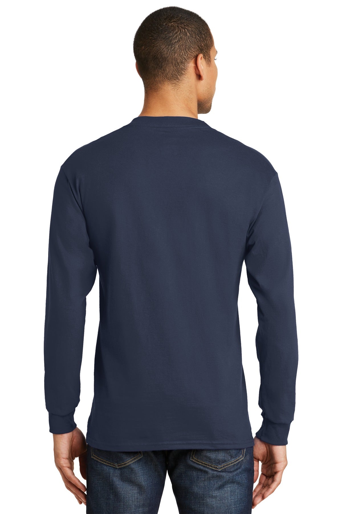 Hanes® Beefy-T® - 100% Cotton Long Sleeve T-Shirt