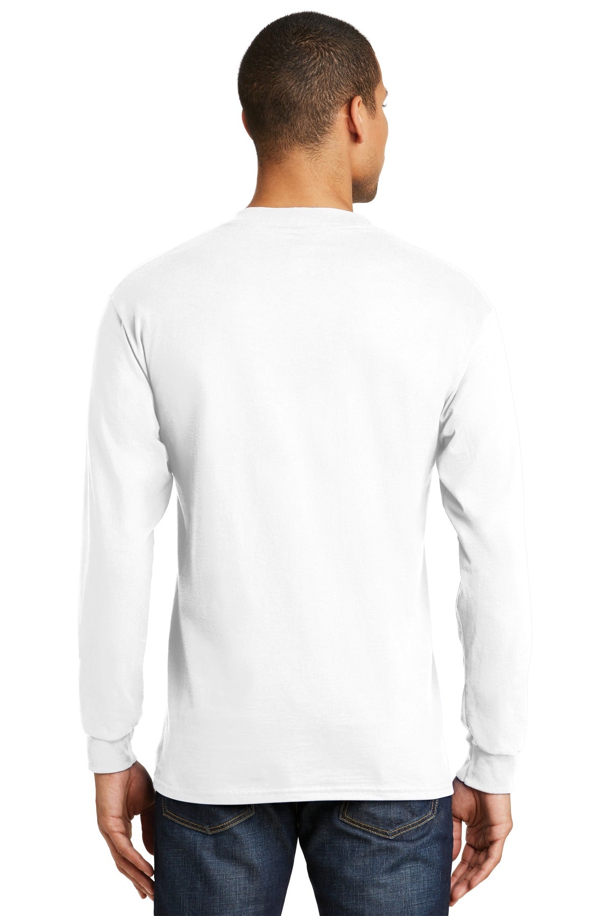 Hanes® Beefy-T® - 100% Cotton Long Sleeve T-Shirt