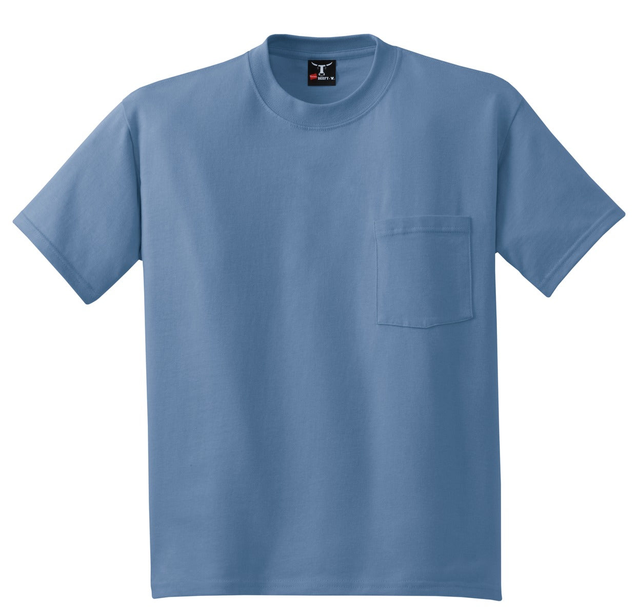 Hanes® Beefy-T® - 100% Cotton T-Shirt with Pocket