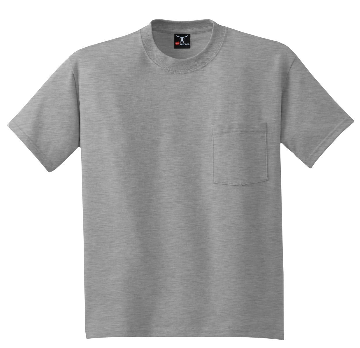 Hanes® Beefy-T® - 100% Cotton T-Shirt with Pocket