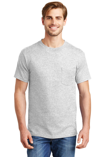 DISCONTINUED - Hanes® Beefy-T® - 100% Cotton T-Shirt with Pocket