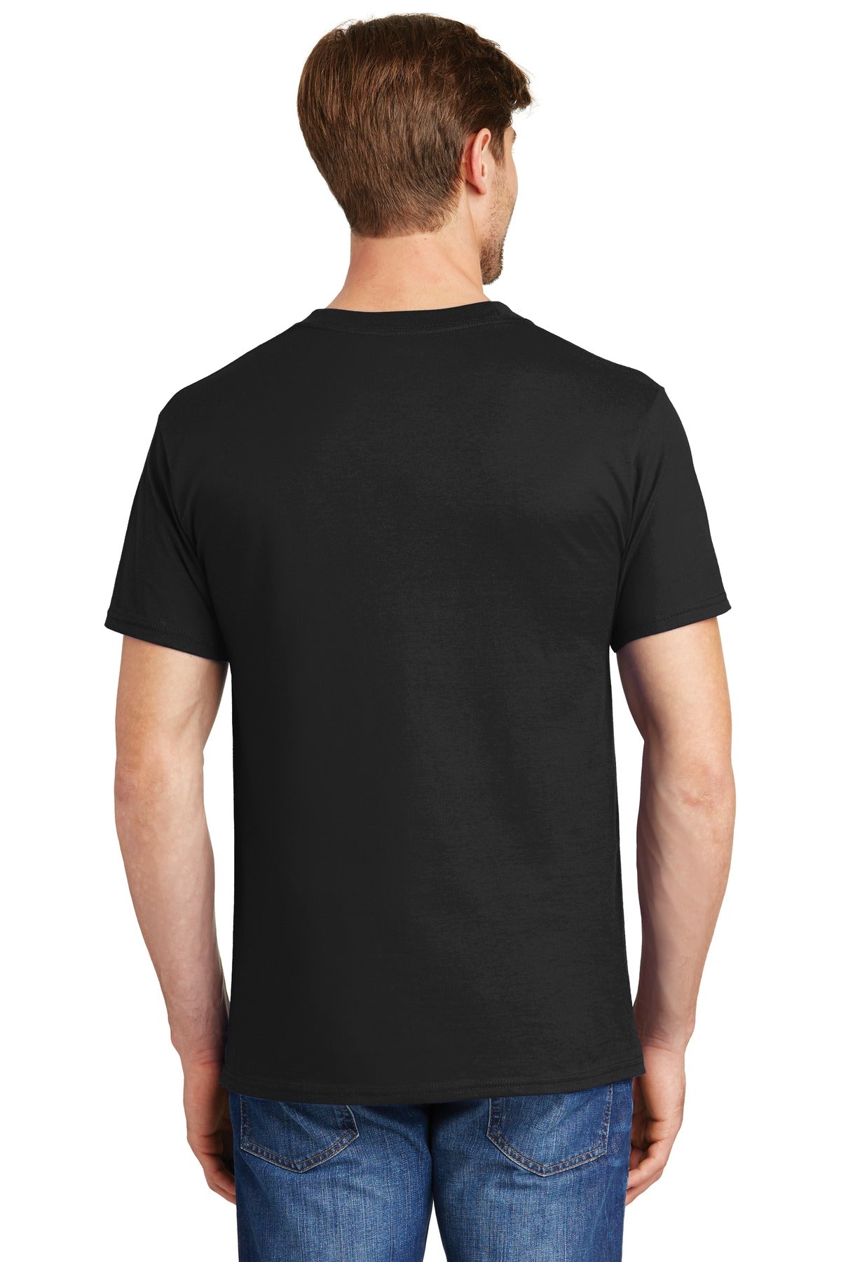 Hanes® Beefy-T® - 100% Cotton T-Shirt with Pocket