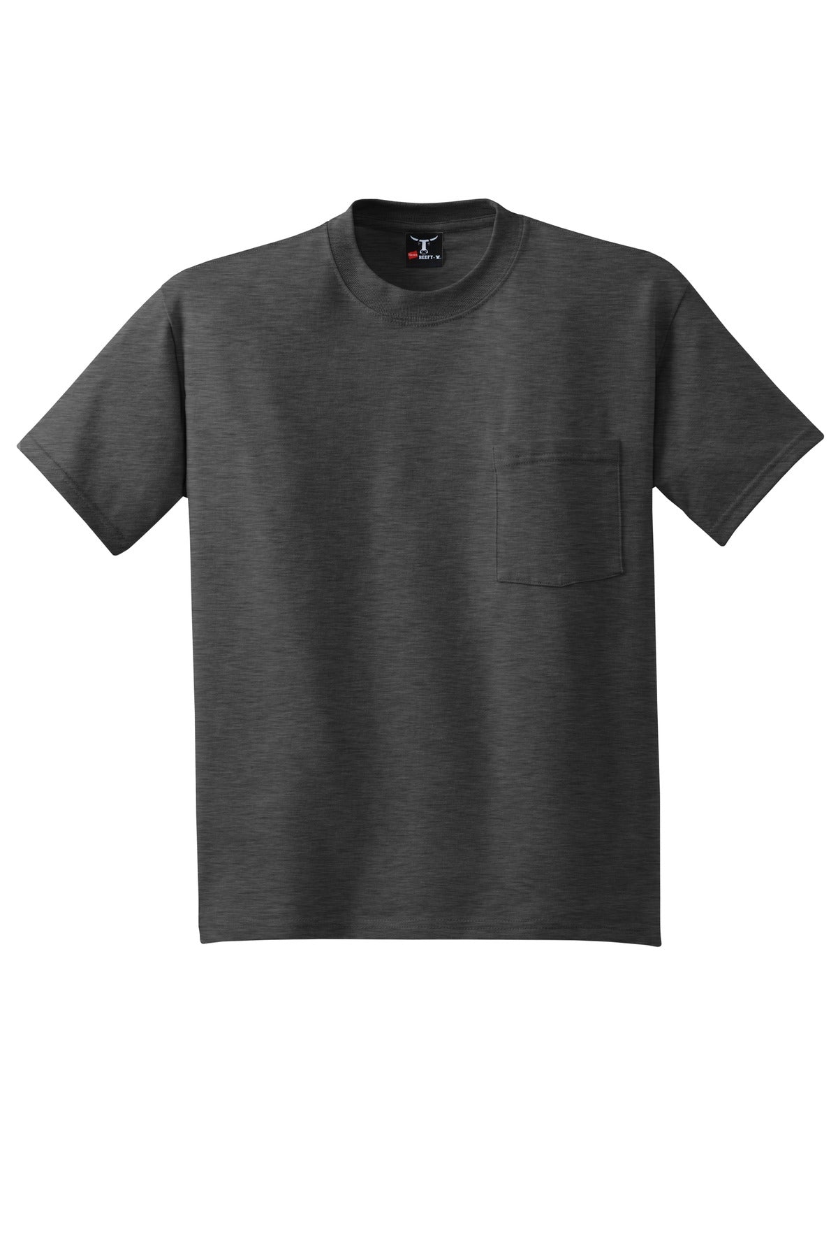 Hanes® Beefy-T® - 100% Cotton T-Shirt with Pocket