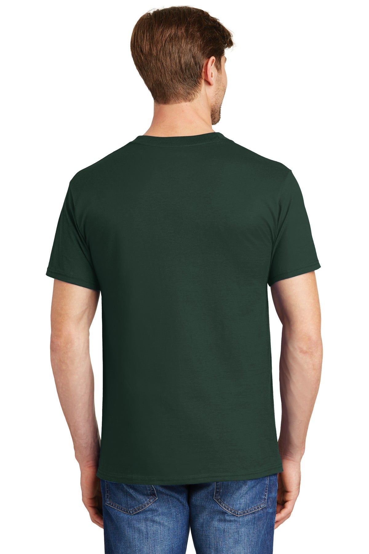 Hanes® Beefy-T® - 100% Cotton T-Shirt with Pocket