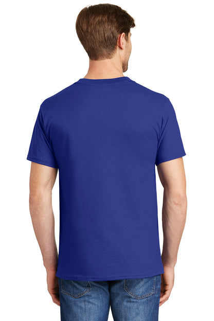 DISCONTINUED - Hanes® Beefy-T® - 100% Cotton T-Shirt with Pocket