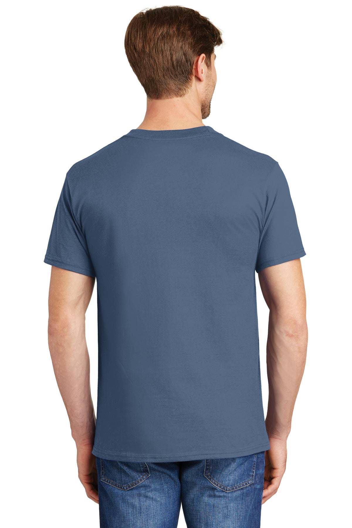 Hanes® Beefy-T® - 100% Cotton T-Shirt with Pocket