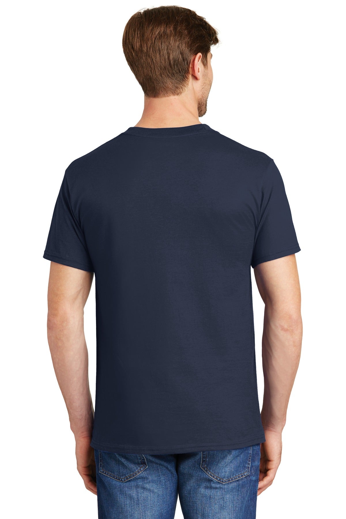 Hanes® Beefy-T® - 100% Cotton T-Shirt with Pocket