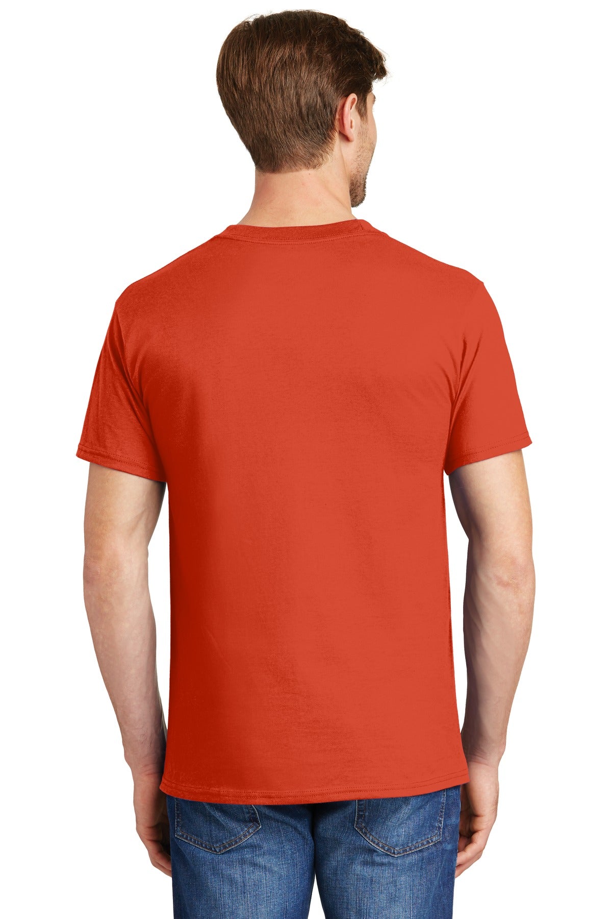 Hanes® Beefy-T® - 100% Cotton T-Shirt with Pocket
