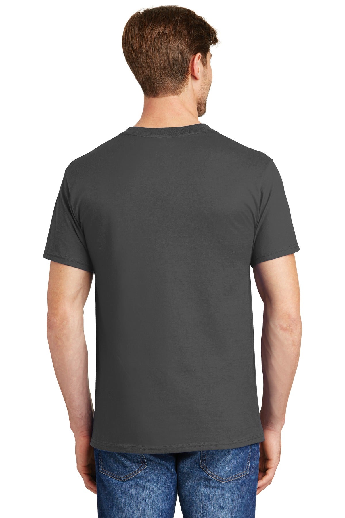 Hanes® Beefy-T® - 100% Cotton T-Shirt with Pocket