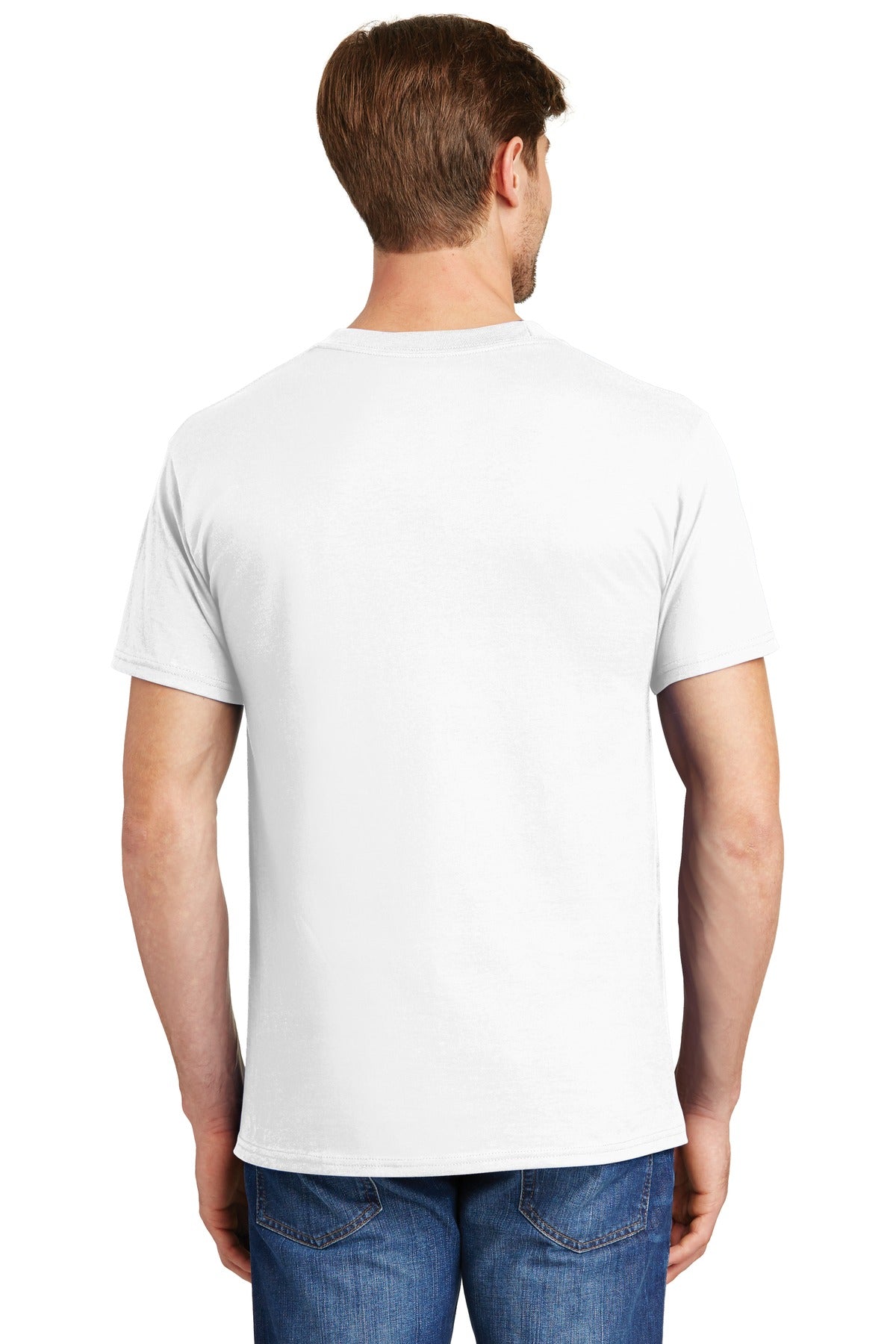 Hanes® Beefy-T® - 100% Cotton T-Shirt with Pocket