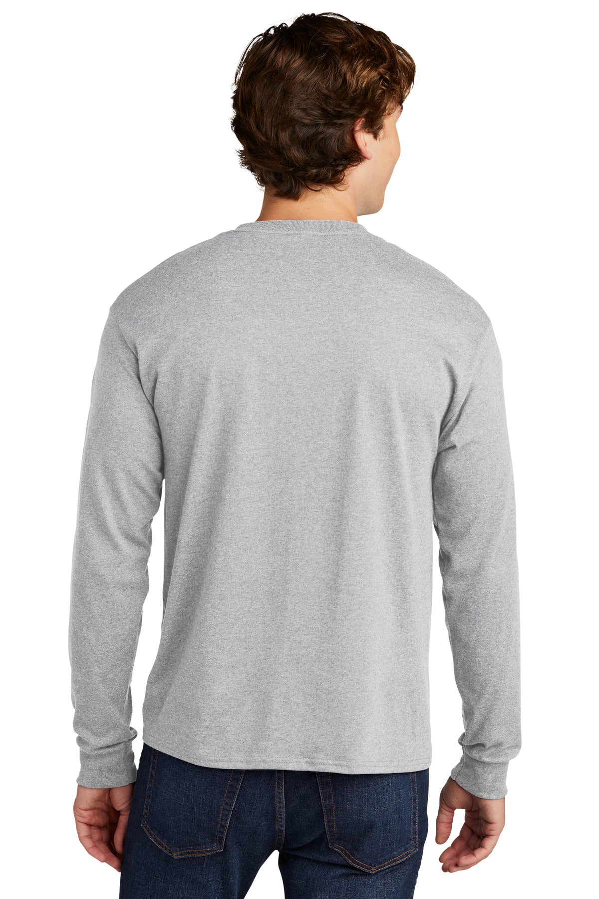 Hanes® Essential-T 100% Cotton Long Sleeve T-Shirt