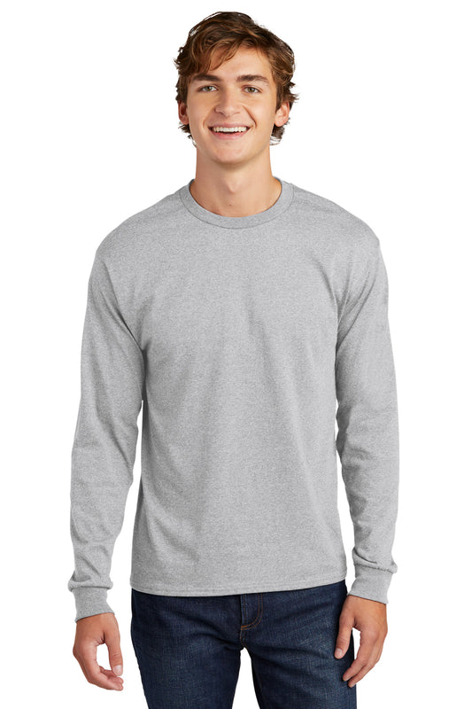 Hanes® Essential-T 100% Cotton Long Sleeve T-Shirt