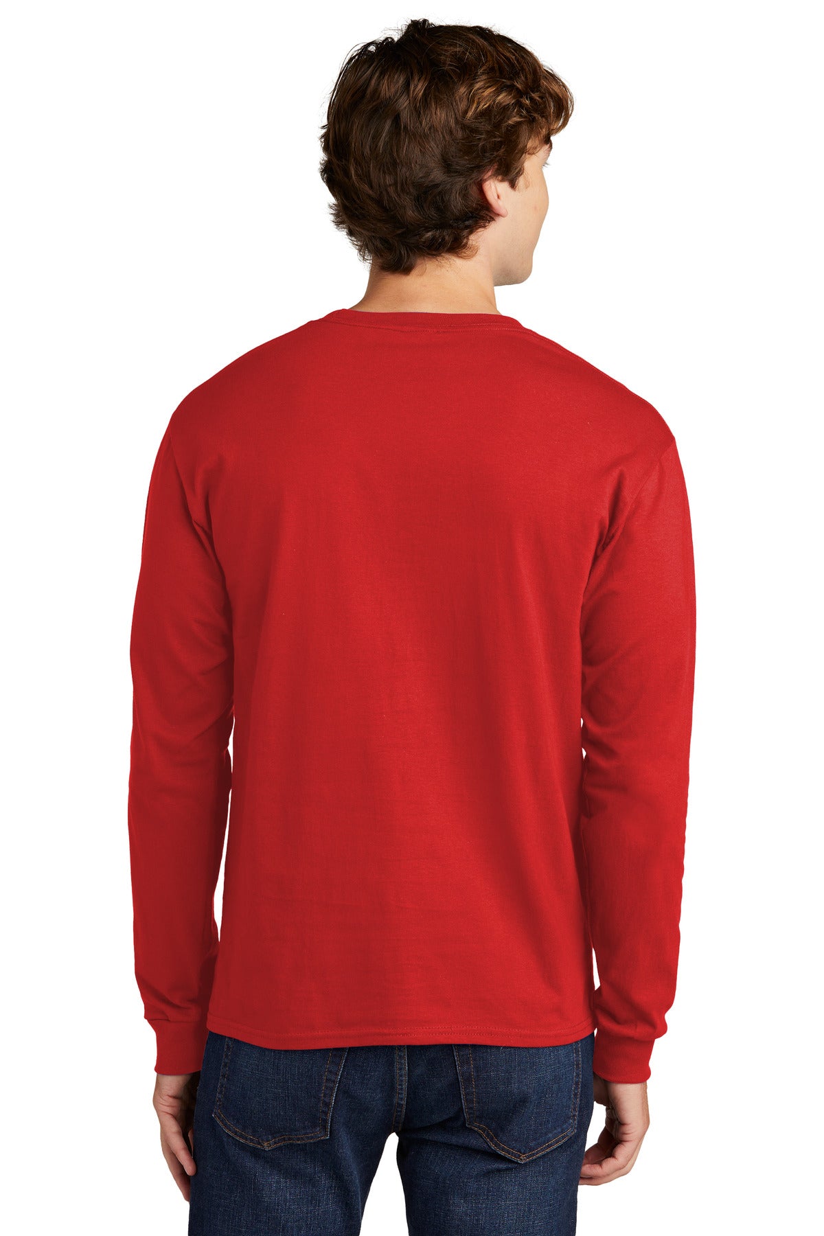 Hanes® Essential-T 100% Cotton Long Sleeve T-Shirt