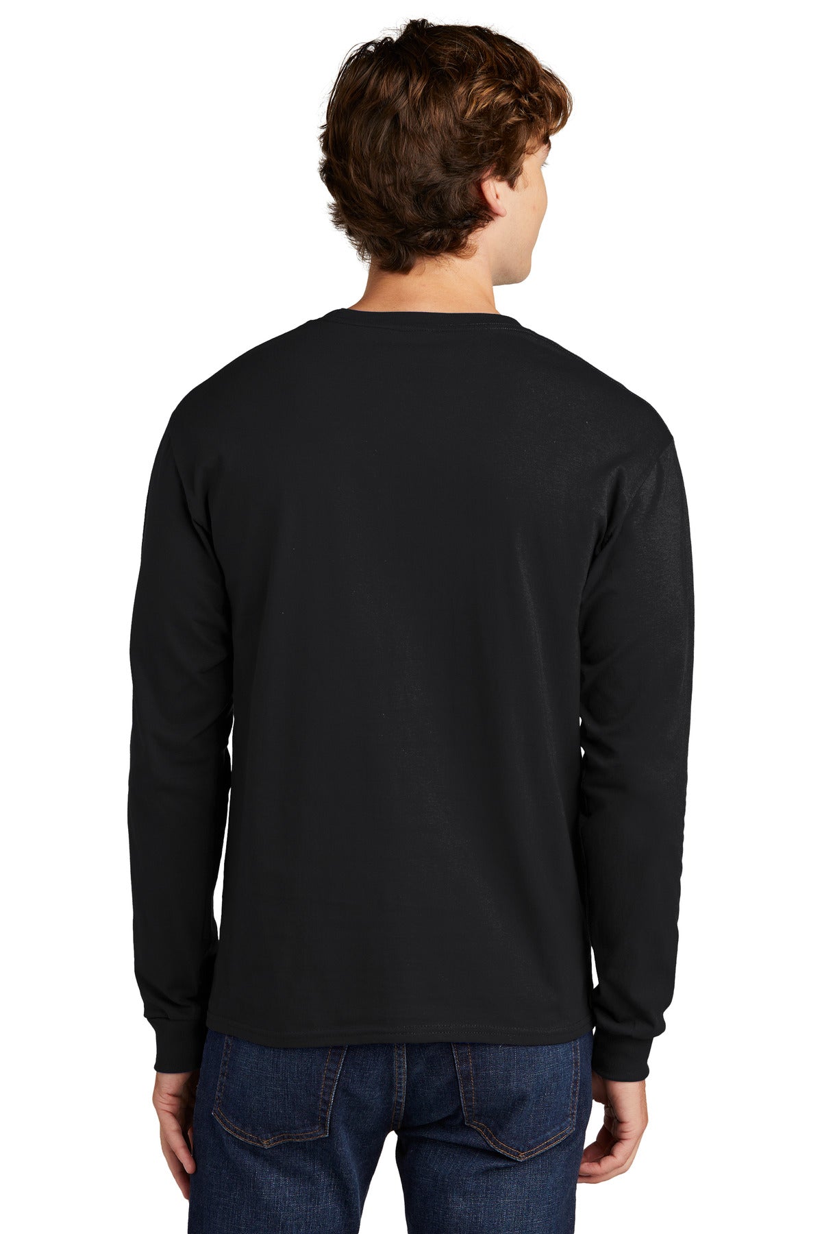 Hanes® Essential-T 100% Cotton Long Sleeve T-Shirt