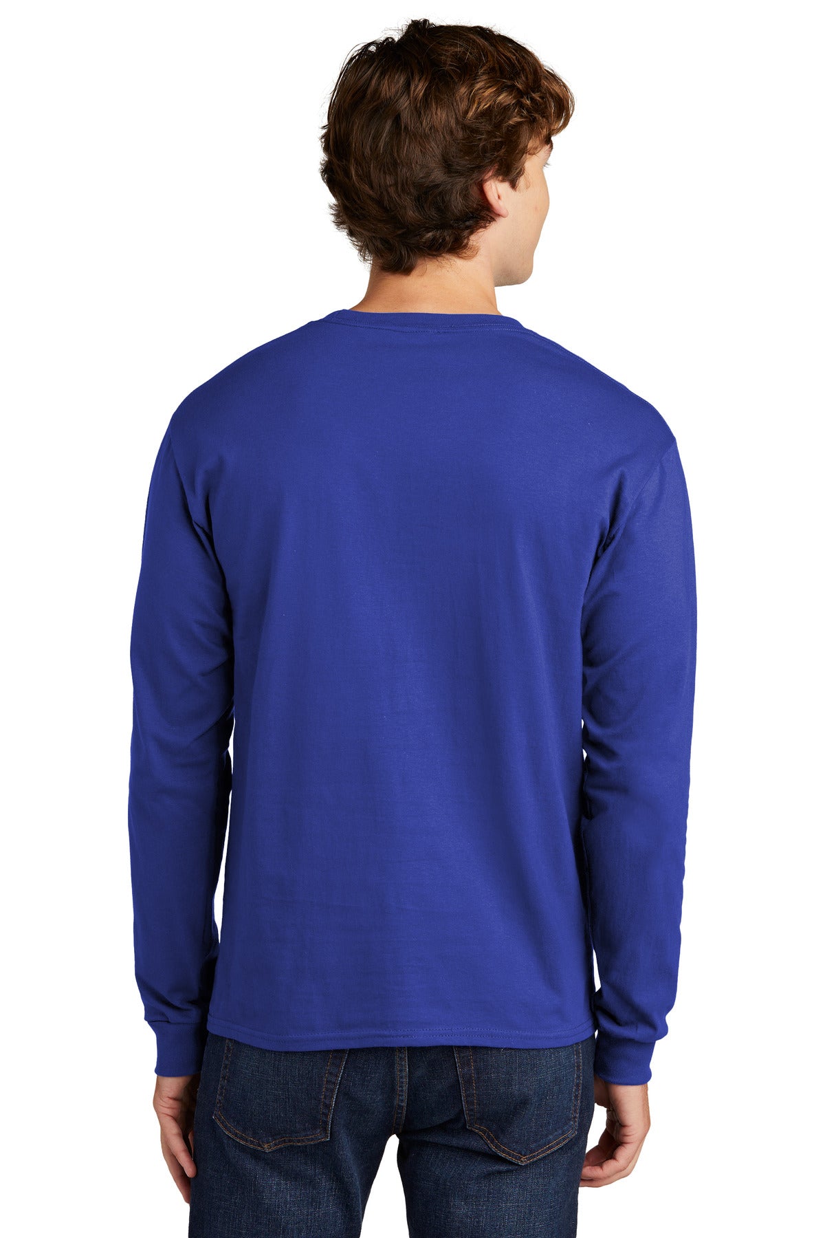 Hanes® Essential-T 100% Cotton Long Sleeve T-Shirt
