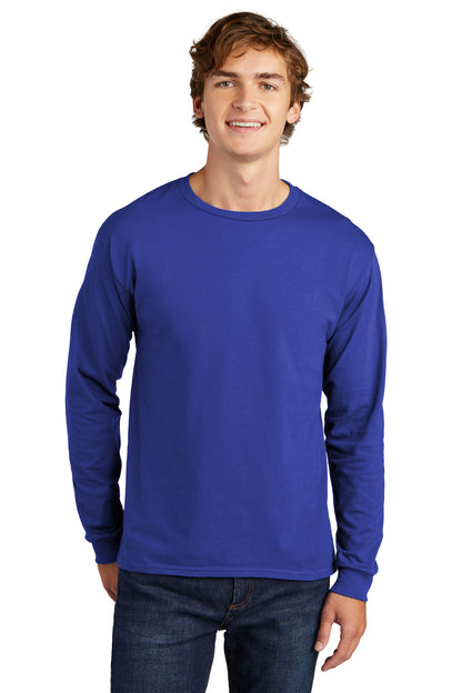 DISCONTINUED - Hanes® Essential-T 100% Cotton Long Sleeve T-Shirt