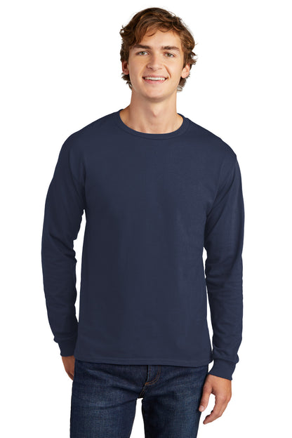 DISCONTINUED - Hanes® Essential-T 100% Cotton Long Sleeve T-Shirt