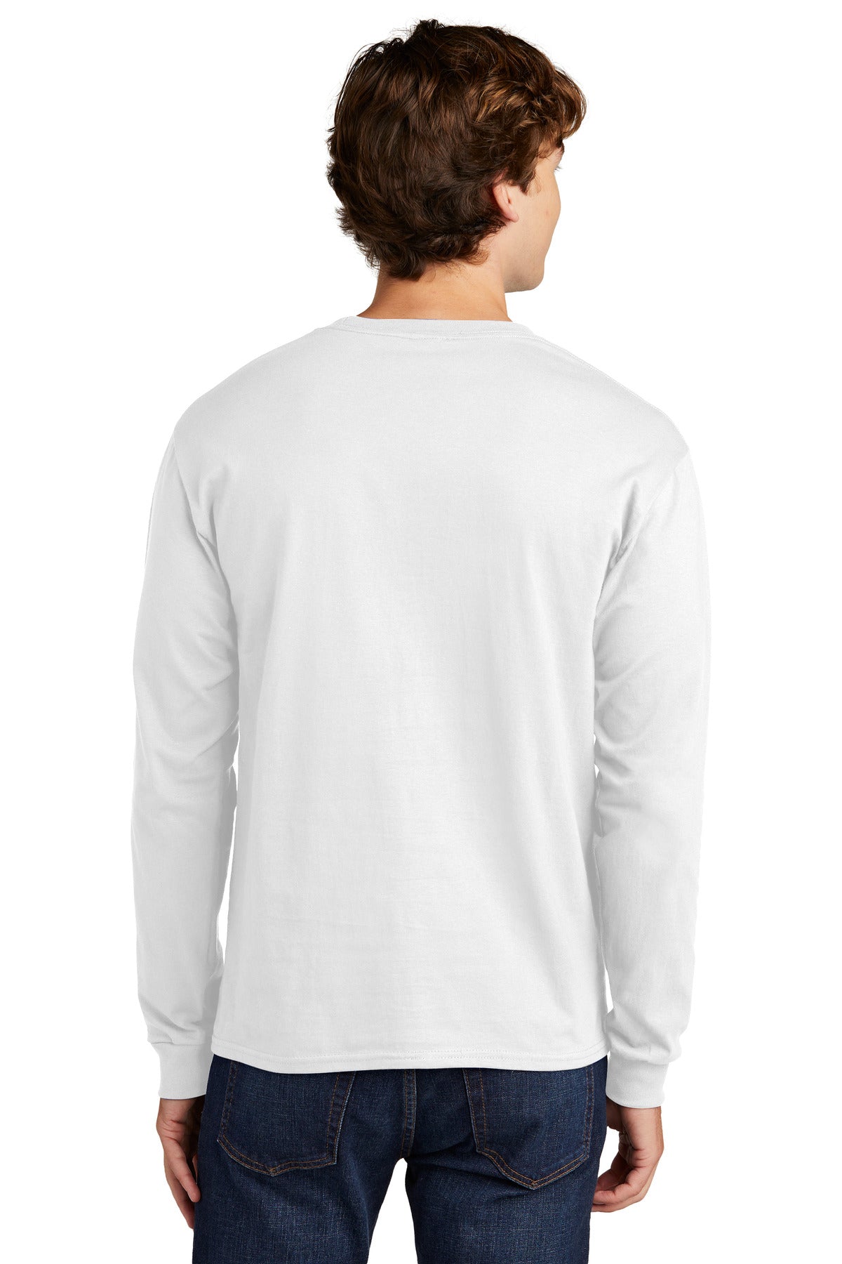 Hanes® Essential-T 100% Cotton Long Sleeve T-Shirt
