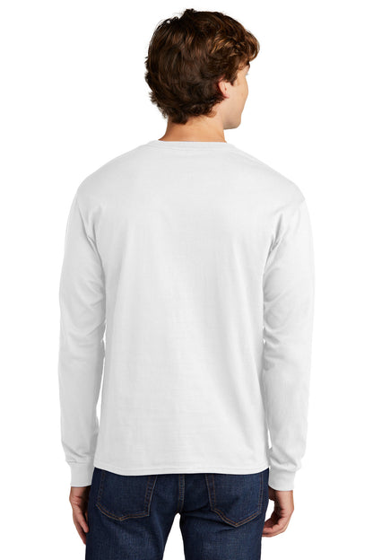 DISCONTINUED - Hanes® Essential-T 100% Cotton Long Sleeve T-Shirt