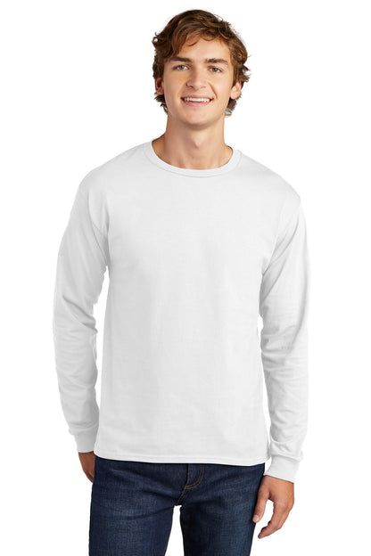DISCONTINUED - Hanes® Essential-T 100% Cotton Long Sleeve T-Shirt