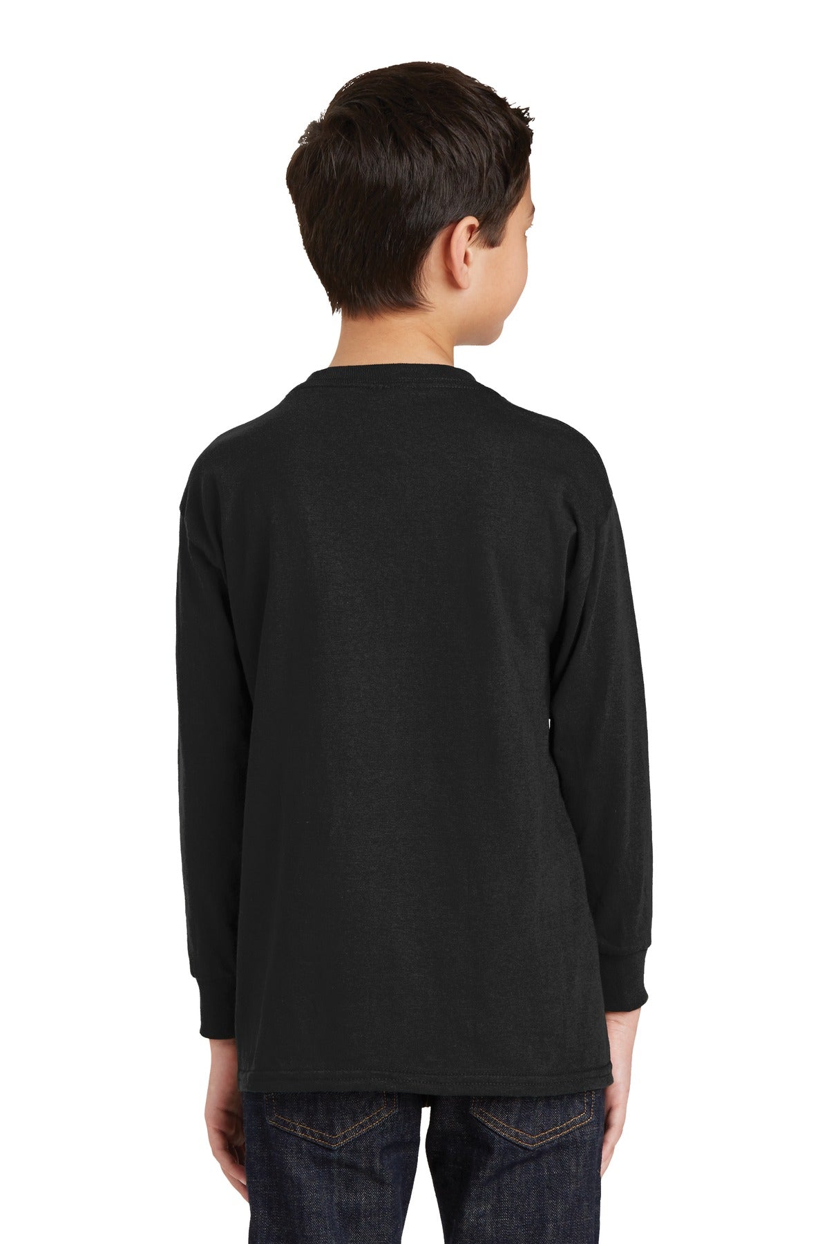 Gildan® Youth Heavy Cotton 100% Cotton Long Sleeve T-Shirt