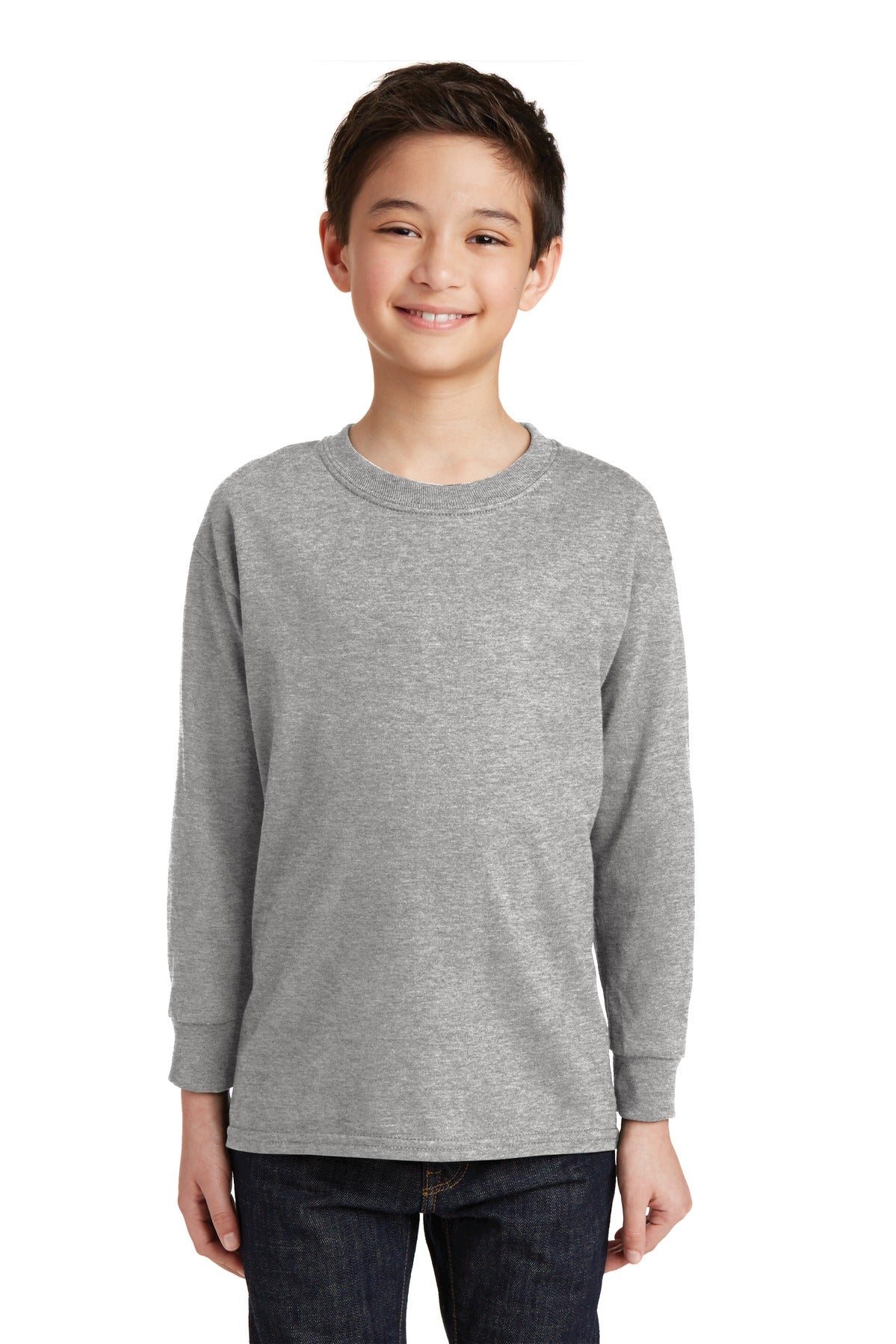 Gildan® Youth Heavy Cotton 100% Cotton Long Sleeve T-Shirt