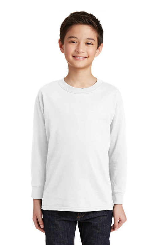 Gildan® Youth Heavy Cotton 100% Cotton Long Sleeve T-Shirt