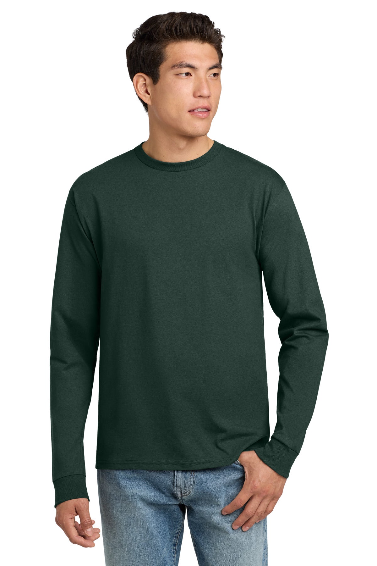 Hanes® - Authentic 100% Cotton Long Sleeve T-Shirt