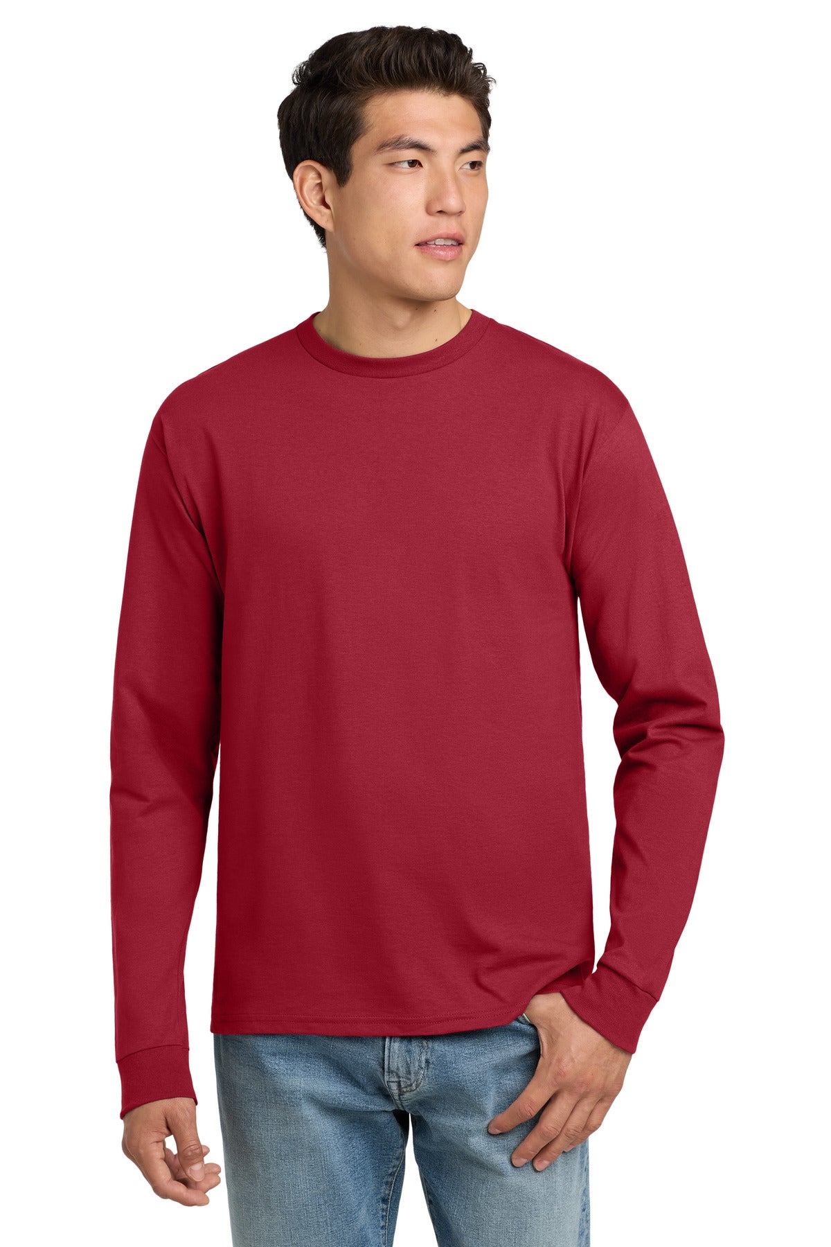 Hanes® - Authentic 100% Cotton Long Sleeve T-Shirt
