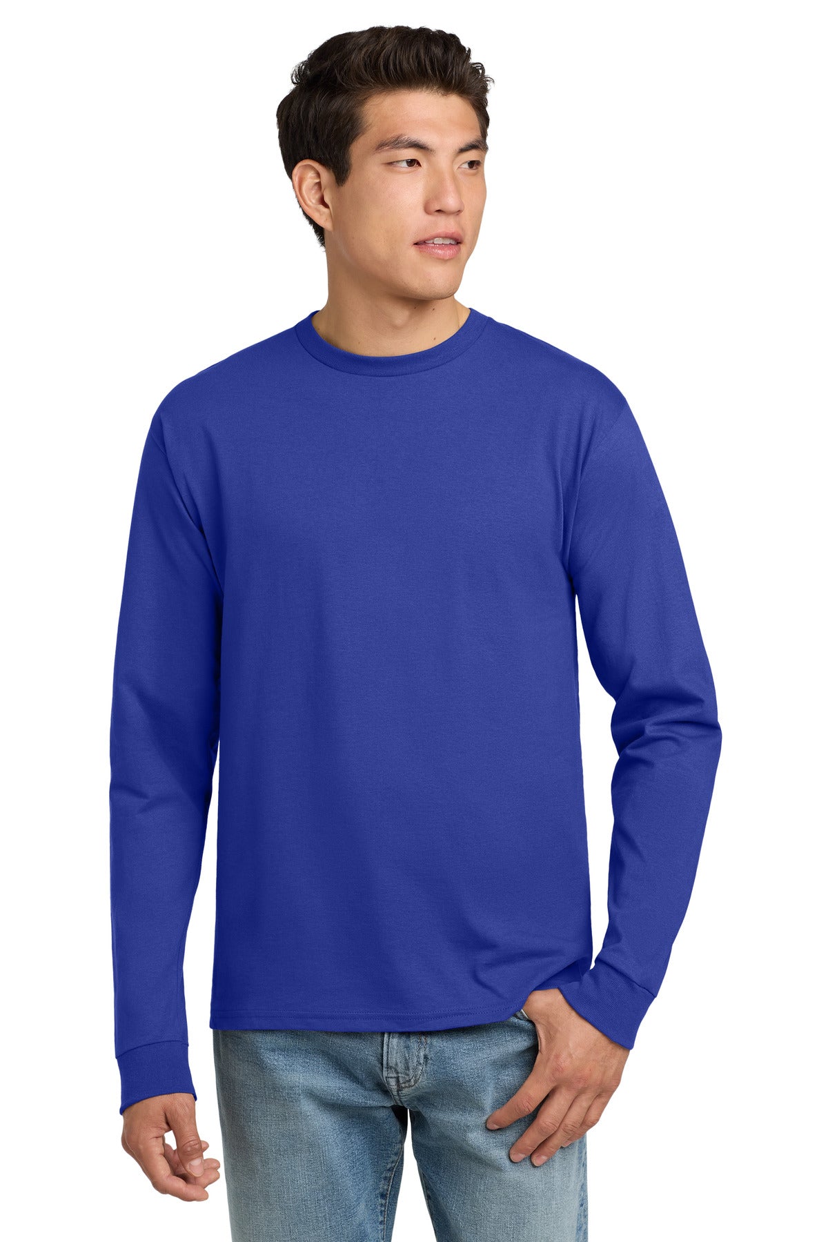Hanes® - Authentic 100% Cotton Long Sleeve T-Shirt