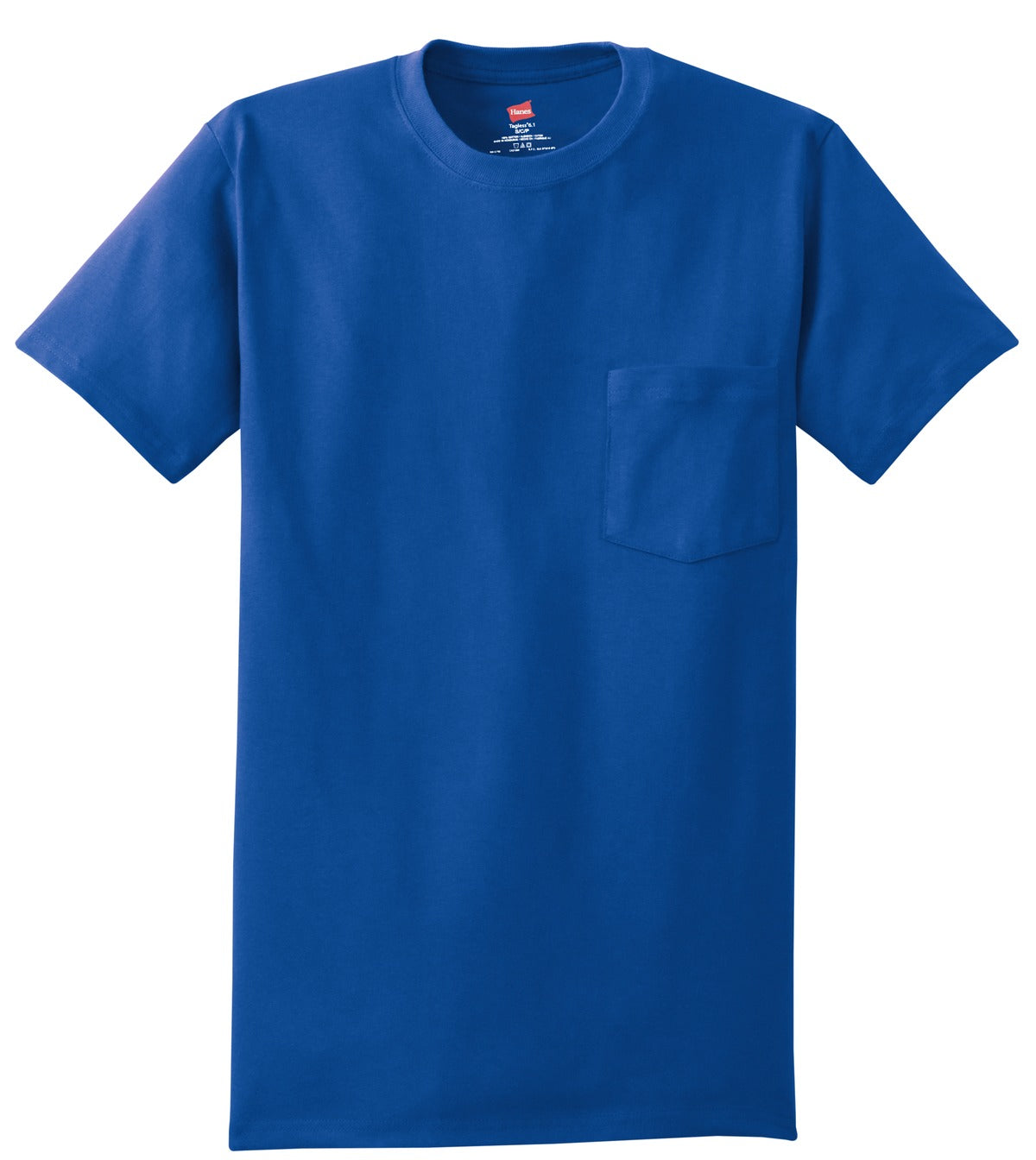 Hanes® - Authentic 100% Cotton T-Shirt with Pocket