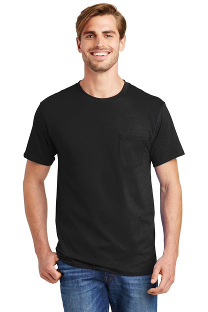 DISCONTINUED - Hanes® - Authentic 100% Cotton T-Shirt with Pocket