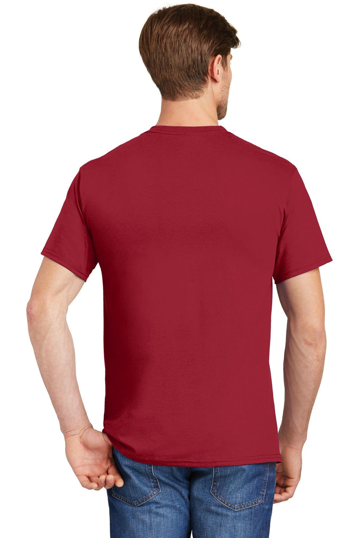 Hanes® - Authentic 100% Cotton T-Shirt with Pocket