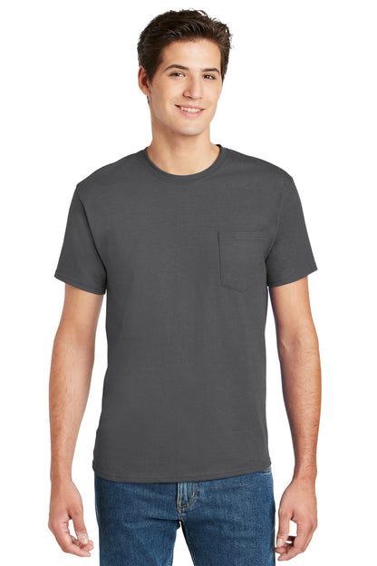 DISCONTINUED - Hanes® - Authentic 100% Cotton T-Shirt with Pocket