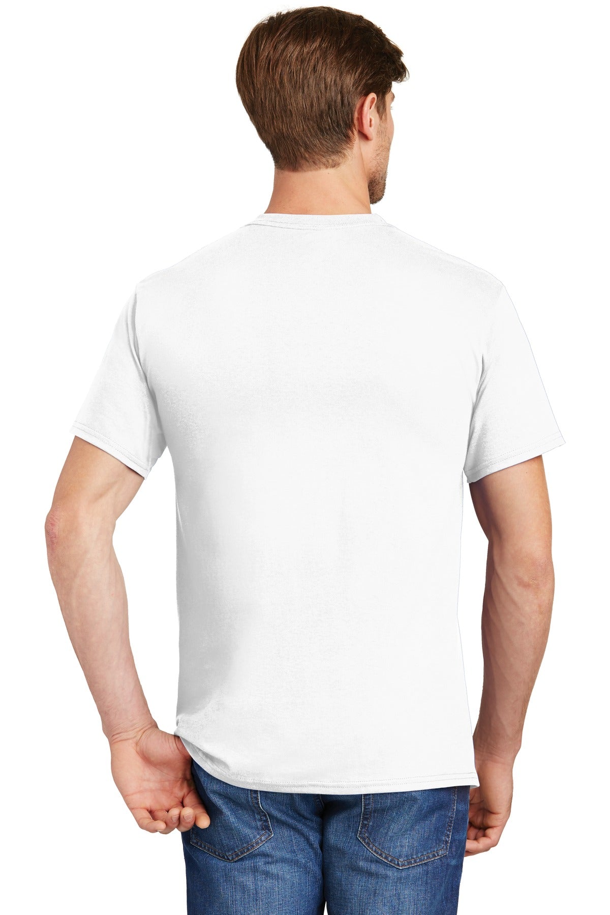 Hanes® - Authentic 100% Cotton T-Shirt with Pocket