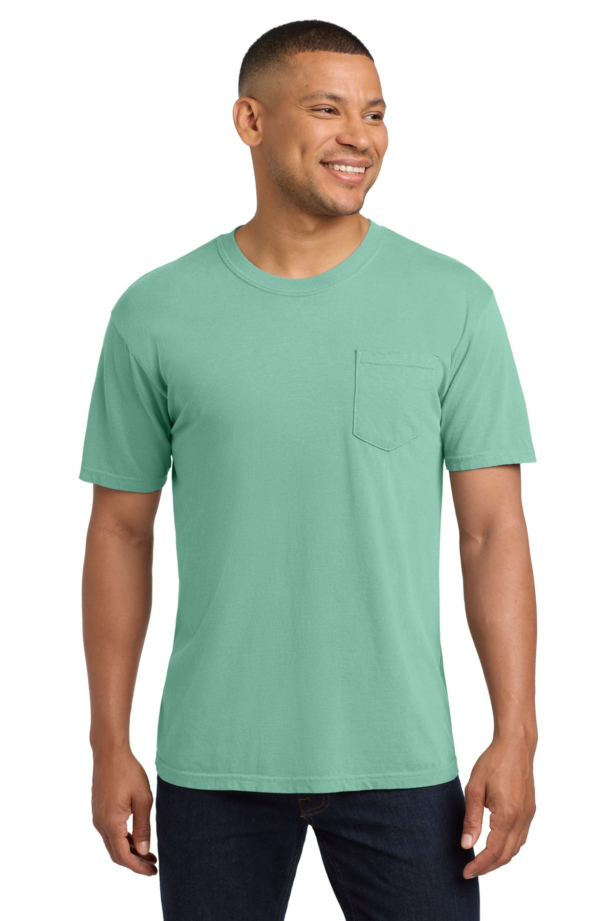 COMFORT COLORS® Heavyweight Ring Spun Pocket Tee (CORE COLORS)